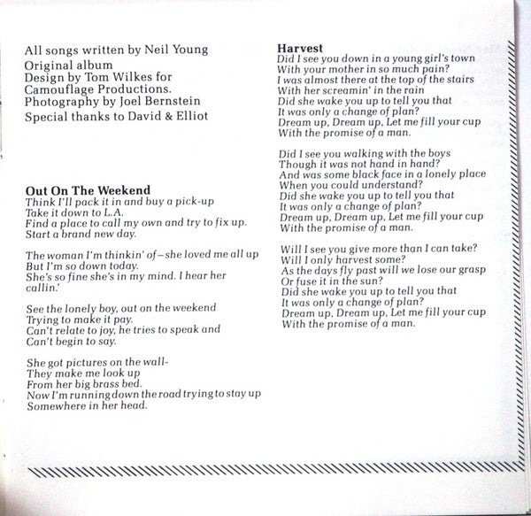 Neil Young - Harvest - Used CD image 5
