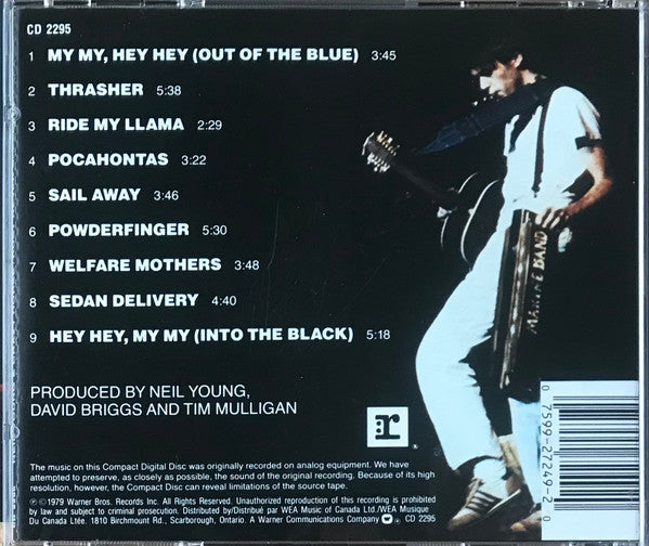 NEIL & CRAZY HORSE Y - Rust Never Sleeps - CD image 3