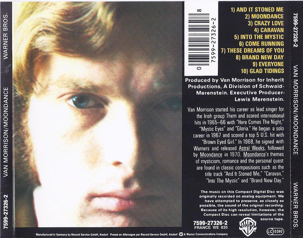 Van Morrison - Moondance - Used CD image 2