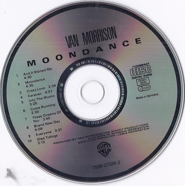 Van Morrison - Moondance - Used CD image 3