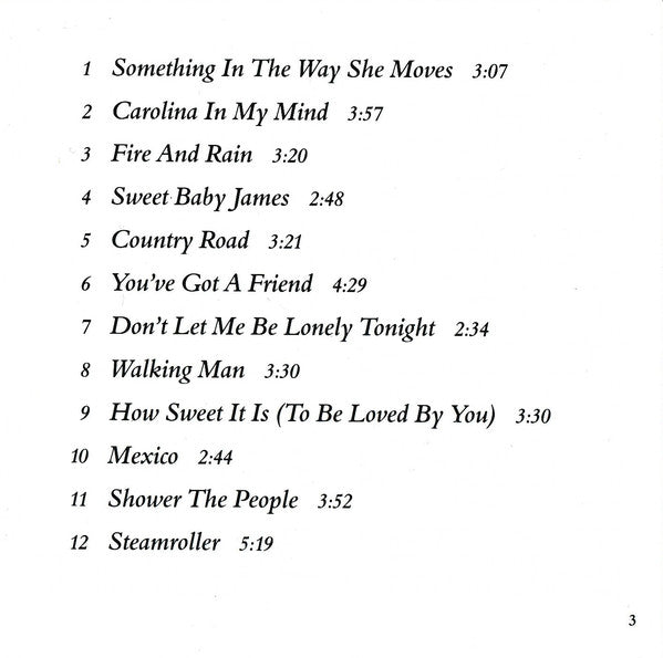 James Taylor - Greatest Hits - CD image 5