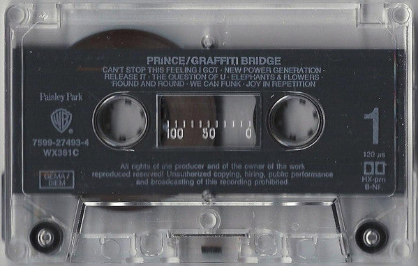 Prince - Graffiti Bridge - Used Cassette image 2