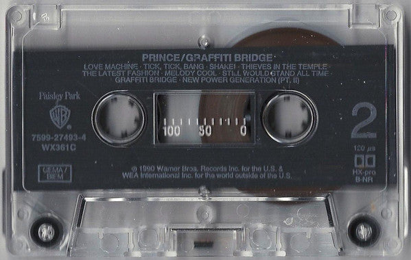 Prince - Graffiti Bridge - Used Cassette image 3