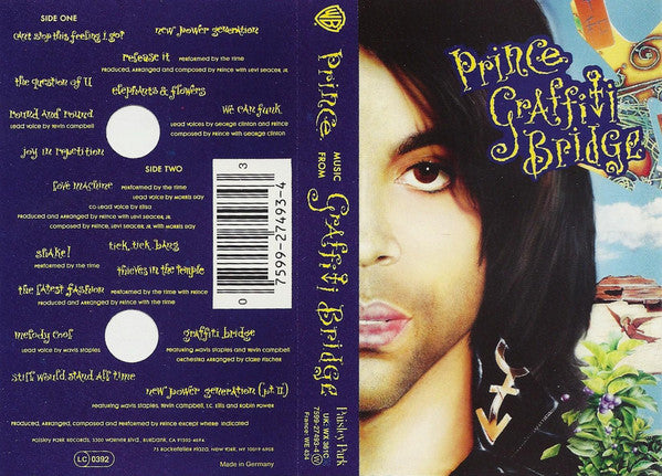 Prince - Graffiti Bridge - Used Cassette image 4