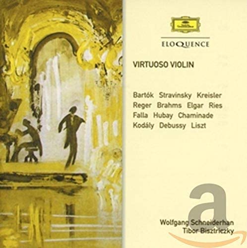 BISZTRICZKY; SCHNEID - VIRTUOSO VIOLIN - CD image 1