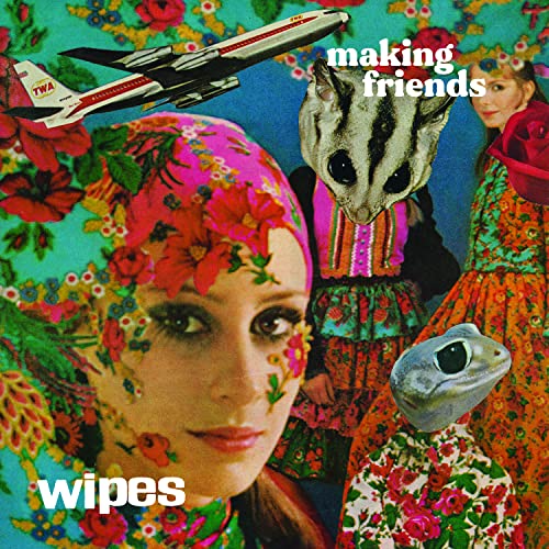 WIPES - MAKING FRIENDS - Vinyl Record image 1