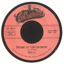 DELLS - DREAMS OF CONTENTMENT B/W ZING ZING ZING - Vinyl Record 7 image 2