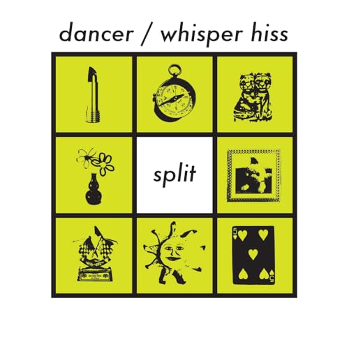 DANCER & WHISPER HIS - SPLIT - Vinyl Record image 1