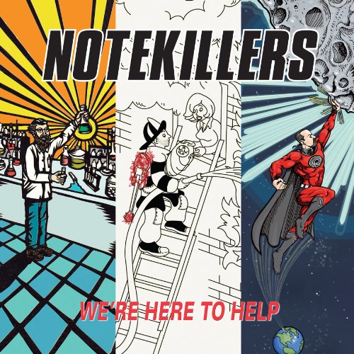 NOTEKILLERS - WE'RE HERE TO HELP - Vinyl Record image 2