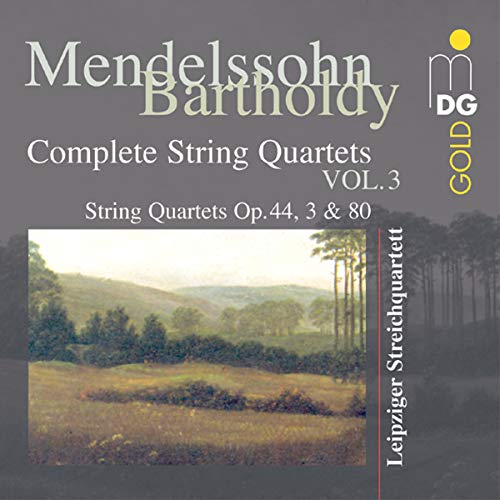 MENDELSSOHN - LEIPZIGER STREICHQUARTETT - CD image 1