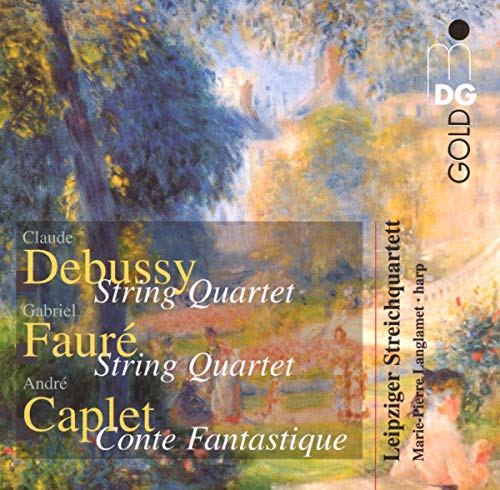 DEBUSSY/CAPLET/FAURE - LEIPZIGER STREICHQUARTETT/LANG - CD image 1