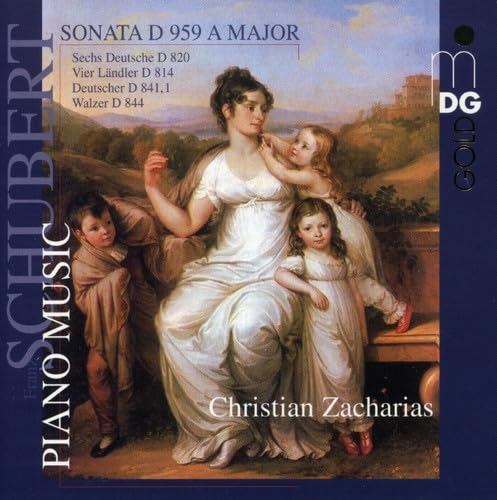 CHRISTIAN ZACHARIAS - SCHUBERT PIANO WORKS - CD image 1