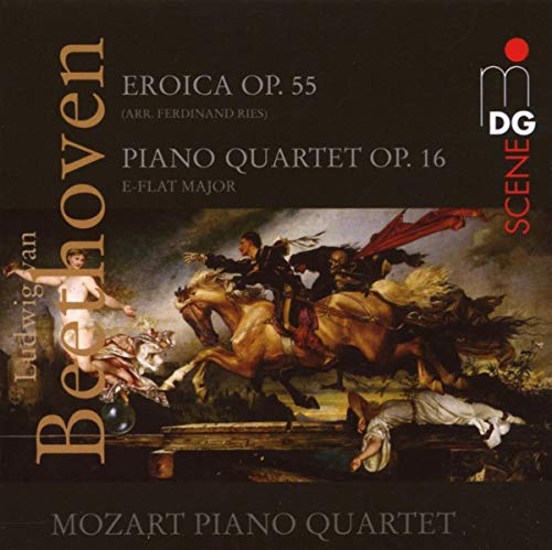 BEETHOVEN - MOZART PIANO QUARTET - CD image 1