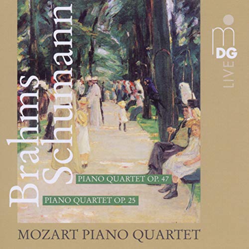 BRAHMS/R.SCHUMANN - MOZART PIANO QUARTET - CD image 1