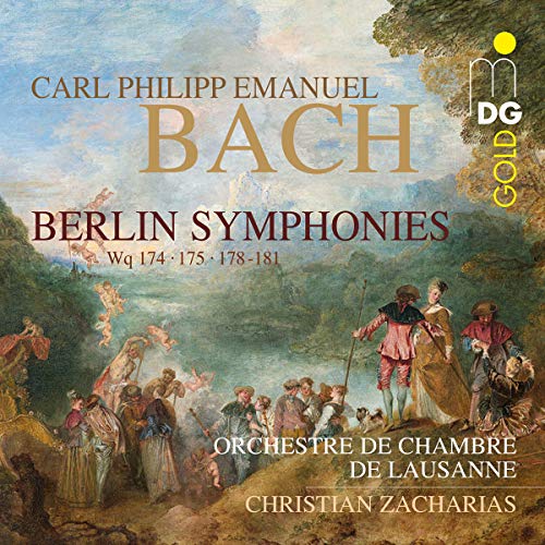Carl Philipp Emanuel - Berlin Symphonies, Wq174-175, 179-181 - CD image 1