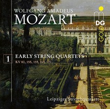 Wolfgang Amadeus Moz - : Early String Quartets - CD image 1