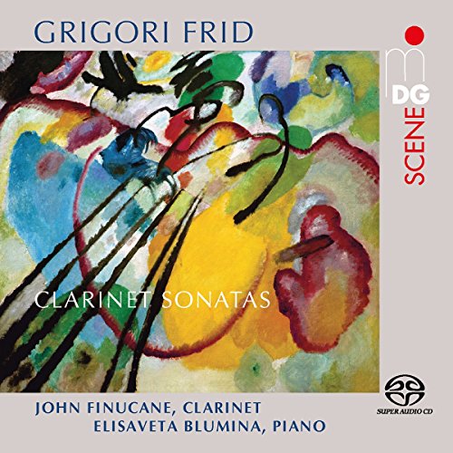 John Finucane - Grigori Frid: Clarinet Sonatas - CD image 1