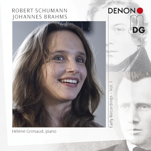 HELENE GRIMAUD - SCHUMANN & BRAHMS EARLY WORKS - CD image 1