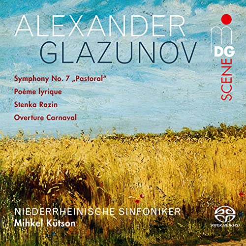 Glazunov: Symphony No. 7; Poeme Lyrique Op. 12 - CD image 1