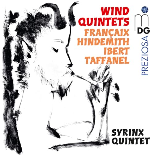 Syrinx Quintet - Wind Quintets - Francaix, Hindemith, Ibert & Taffanel - image 1