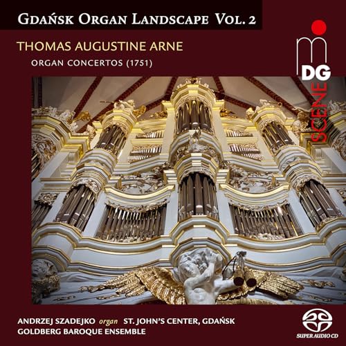 Andrzej Szadejko - Arne: Organ Concertos - CD image 1