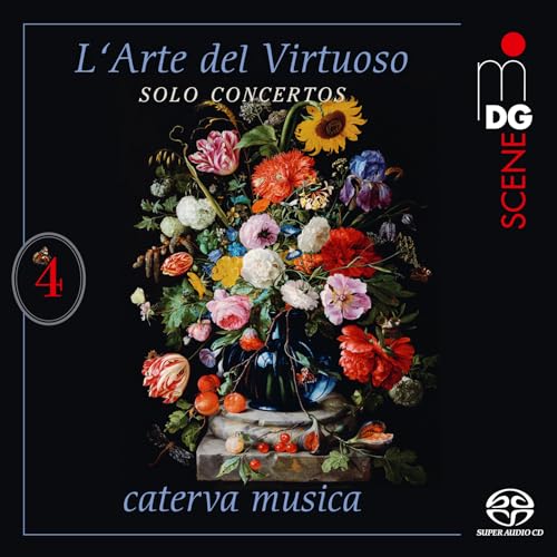 caterva musica - L'Arte del Virtuoso Vol. 4 Solo Concertos - CD image 1