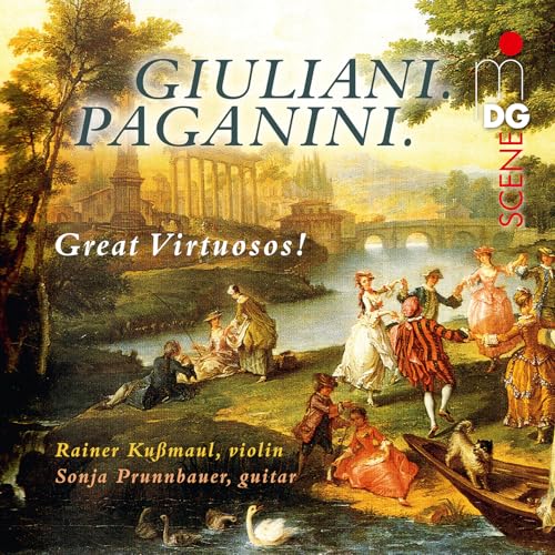 Rainer Kussmaul - Giuliana & Paganini - Great Virtuosos! - CD image 1