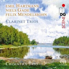 Chimaera Trio - Clarinet Trios - Hartmann, Gade & Mendelssohn - CD image 1