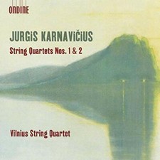 VILNIUS STRING QUART - KARNAVICIUS:QUARTETS 1 & 2 - CD image 1