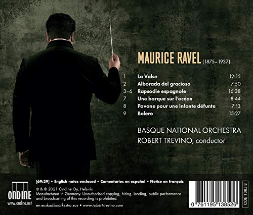 BASQUE NO/TREVINO - RAVEL:BOLERO/LA VALSE - CD image 2