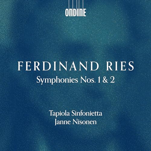 TAPIOLA SINFONIETTA/ - RIES - SYMPHONIES NOS 1 & 2 - CD image 1