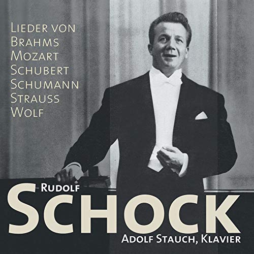 Johannes Brahms - Rudolf Schock: Lieder Von Brahms/Mozart/Schubert/Schum image 1