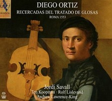 JORDI SAVALL - RECERCADAS DEL TRATADO DE GLOSAS. . - CD image 1