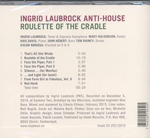 Ingrid Laubrock Anti - Roulette Of The Cradle - CD image 2