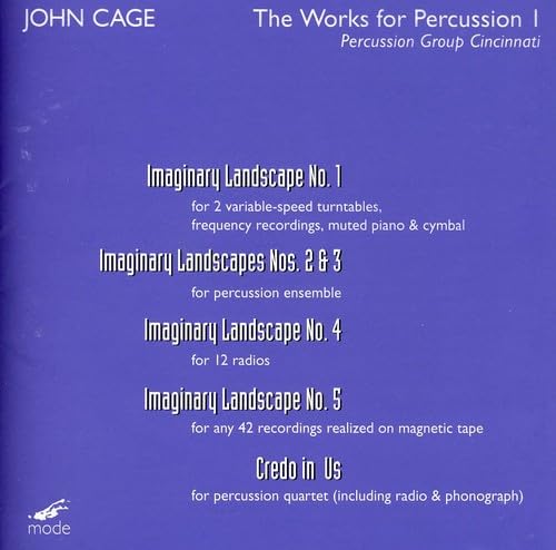 John Cage: The Works for Percussion 1 - DVD image 1