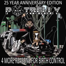 POTBELLY - 4 MORE REASONS FOR BIRTH CONTROL - Vinyl Record 7 image 1
