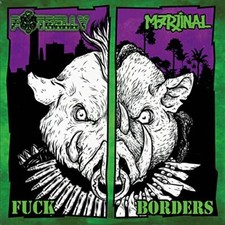 POTBELLY / MARJINAL - uck BORDERS - Vinyl Record image 1