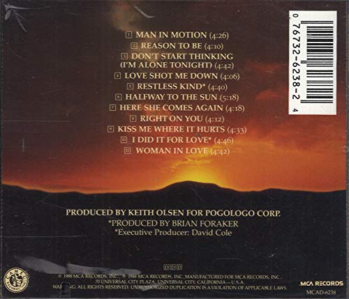 NIGHT RANGER - MAN IN MOTION - CD image 2