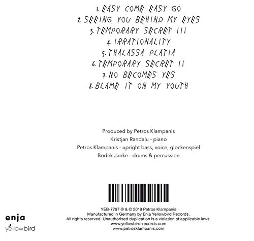 KLAMPANIS PETROS - IRRATIONALITIES - CD image 2