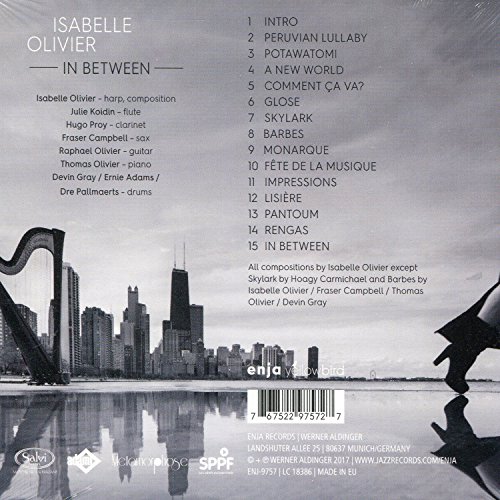 Isabelle Olivier - In Between - CD image 2