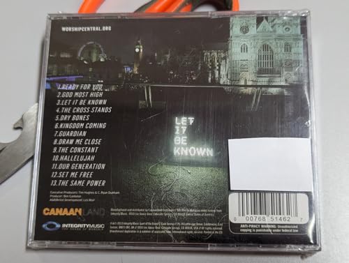 Worship Central - Let It Be Known - CD image 2