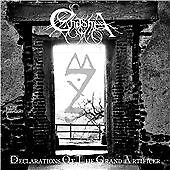 CHASMA - DECLARATIONS OF THE GRAND ARTIFICER - CD image 1