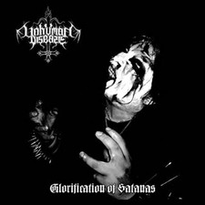 UNHUMAN DISEASE - GLORIFICATION OF SATANAS - CD image 1