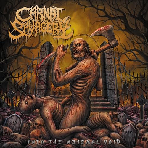 CARNAL SAVAGERY - INTO THE ABYSMAL VOID - Vinyl Record image 1