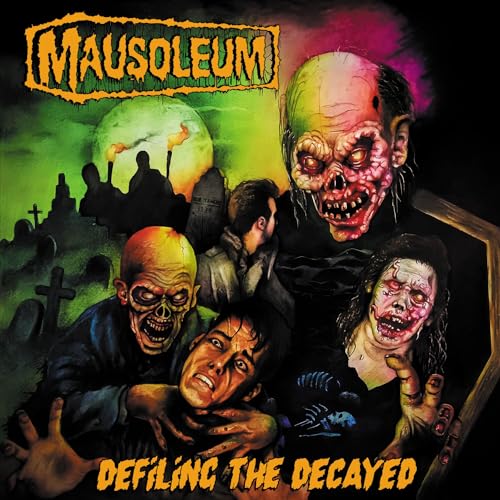 MAUSOLEUM - DEFILING THE DECAYED - Vinyl Record image 1