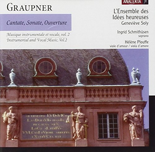 Christoph Graupner - Instrumental and Vocal Music, Vol. 2: Cantate, Sona image 1