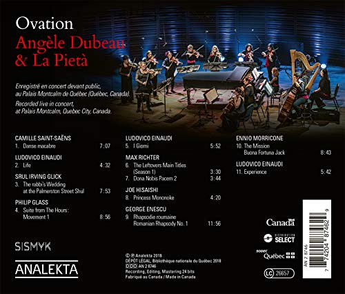 La Pieta - Angèle Dubeau & La Pietà: Ovation - CD image 2