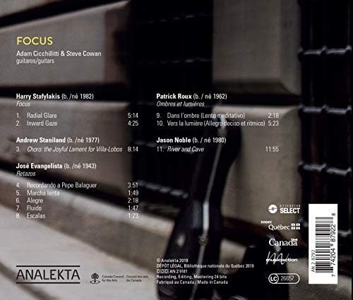 ADAM CICCHILLITTI; S - FOCUS - CD image 2