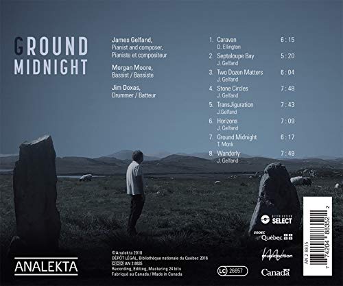 James Gelfand Trio - Ground Midnight - CD image 2