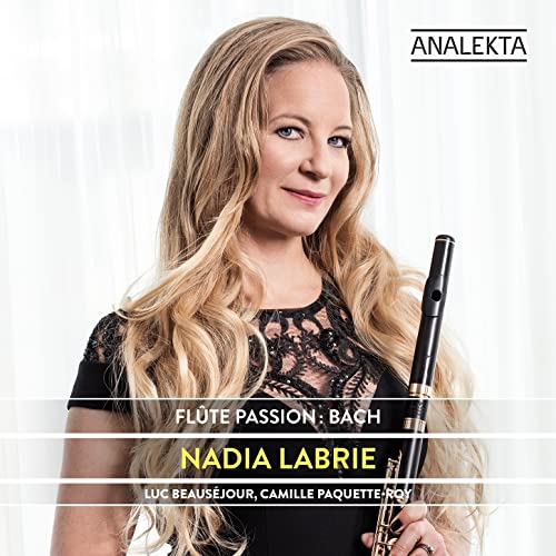 NADIA LABRIE - FLUTE PASSION BACH - CD image 1